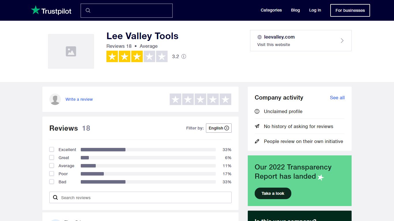 Lee Valley Tools Reviews | Read Customer Service Reviews of leevalley.com